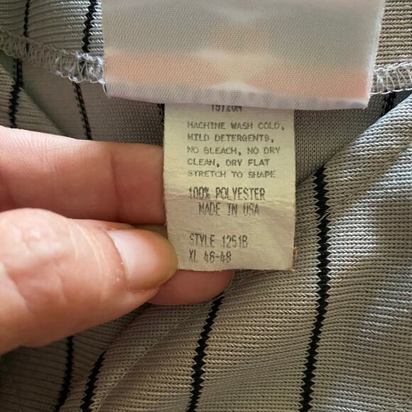 Teamwork Pinstripe UY Holt Baseball Jersey X-Large - Picture 4 of 8